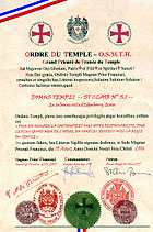 Charter from Grand Priory of France